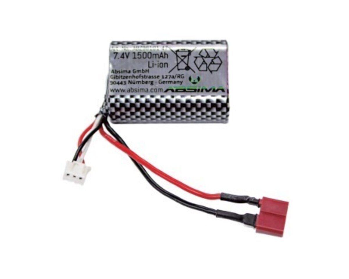 Absima Li-Ion Battery 1500mAh - Mini AMT/FTX Tracer ( AB Z86101-47)