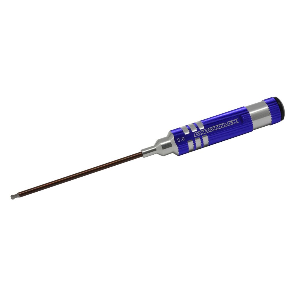 Arrowmax Ball Driver Hex Wrench 3.0x120mm (AM120130)