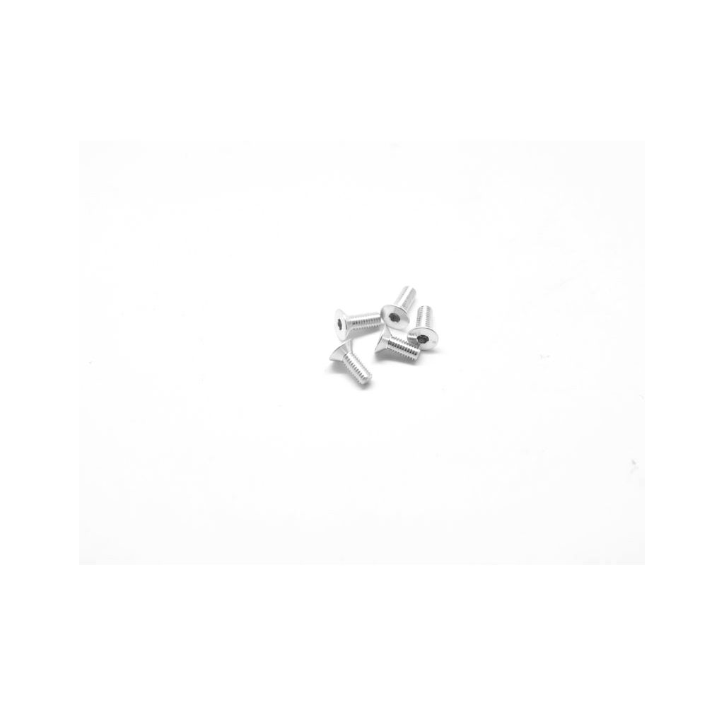 Arrowmax Alu Screw Allen Csk M3 x 8 Silver (5) (AM14CS3008S)