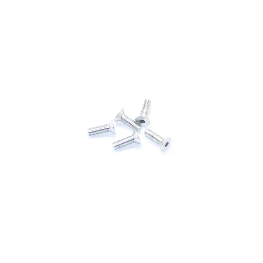 Arrowmax Alu Screw Allen Csk M3 x 10 Silver (5) (AM14CS3010S)