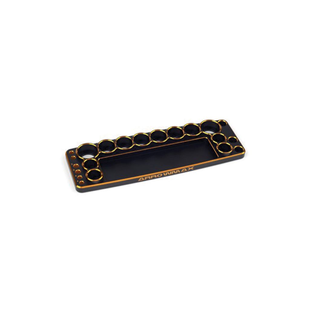 Arrowmax Tools Base for 1/10 Cars - Black Golden (AM174001)