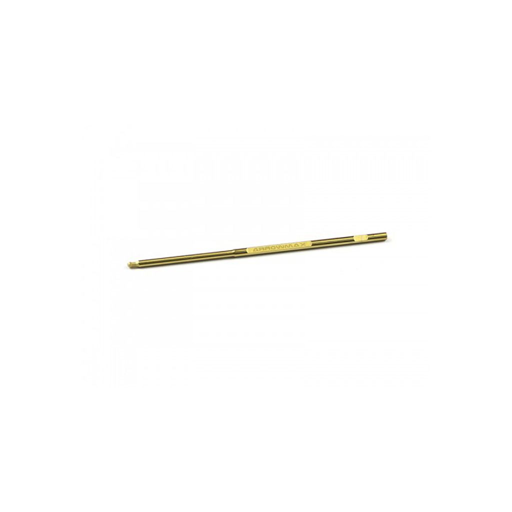Arrowmax Ball Driver Hex Wrench 2.0x100mm Tip Only-Wolfram (AM423121)