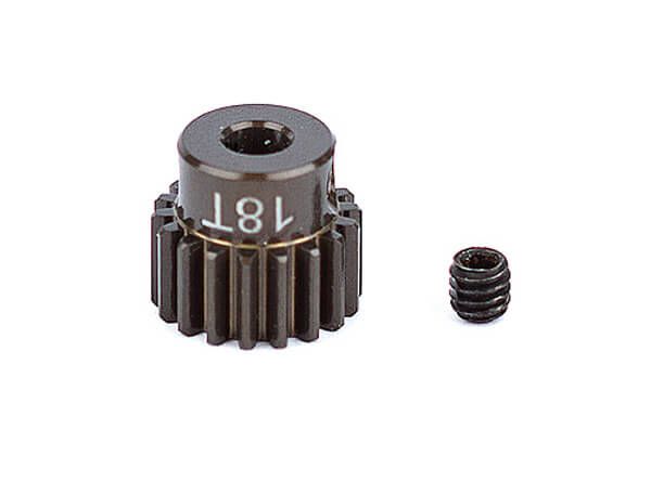 Associated Factory Team Alum. Pinion Gear 18T 48DP 1/8&quot;Shaft (AS1336)