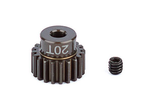 Associated Factory Team Alum. Pinion Gear 20T 48DP 1/8&quot;Shaft (AS1338)