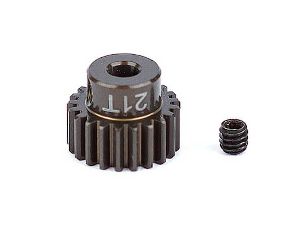 Associated Factory Team Alum. Pinion Gear 21T 48DP 1/8&quot;Shaft (AS1339)