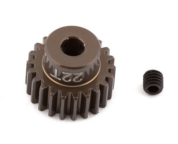 Associated Factory Team Alum. Pinion Gear 22T 48DP 1/8&quot;Shaft (AS1340)