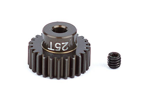 Associated Factory Team Alum. Pinion Gear 25T 48DP 1/8&quot;Shaft (AS1343)