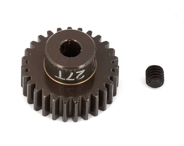 Associated Factory Team Alum. Pinion Gear 27T 48DP 1/8&quot;Shaft (AS1345)