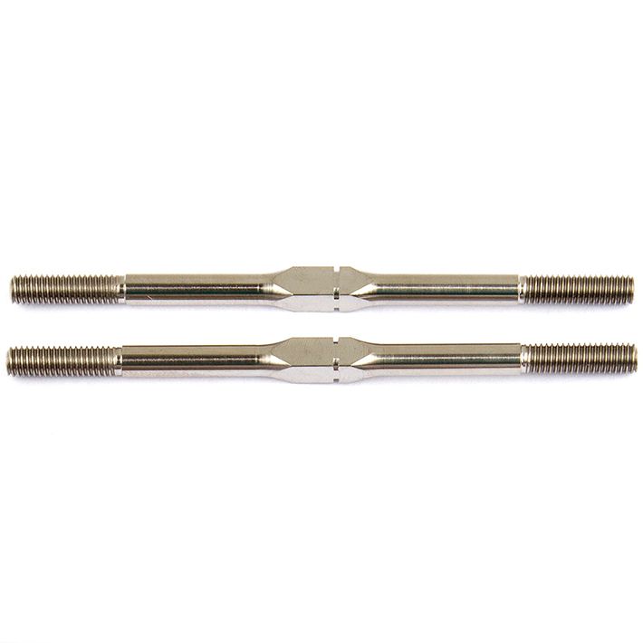Team Associated FT Titanium Turnbuckle 3 X 58mm (Silver) (AS1407)