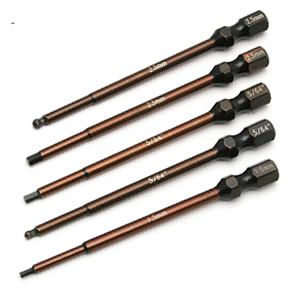 Team Associated Factory Team 5-Piece 1/4&quot; Power Tool Tips Set (AS1674)