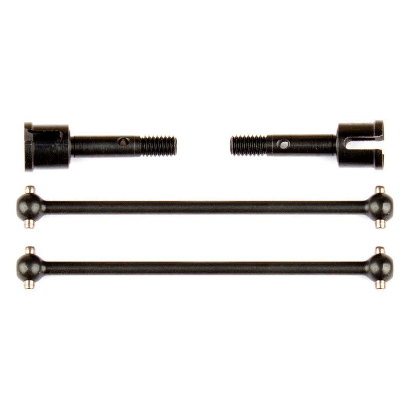 Team Associated Reflex 14B/14T Rear Driveline Set (Bones/Axles) (AS21518)