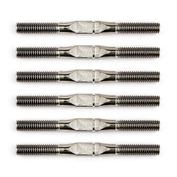 Team Associated Reflex 14B/14T FT Titanium Turnbuckle Set (AS21565)