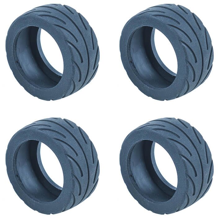 Team Associated Nano Sport Radial Tyres Blue (4) (AS21610)
