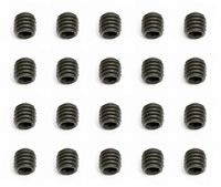 Team Associated M3 X 3 Set Screws (10) (AS25225)