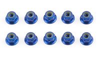 Team Associated Factory Team Blue 4mm Locknut (AS25391)