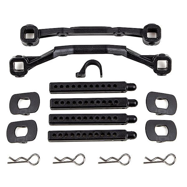 Team Associated Rival MT8 Body Mount Set (AS25914)