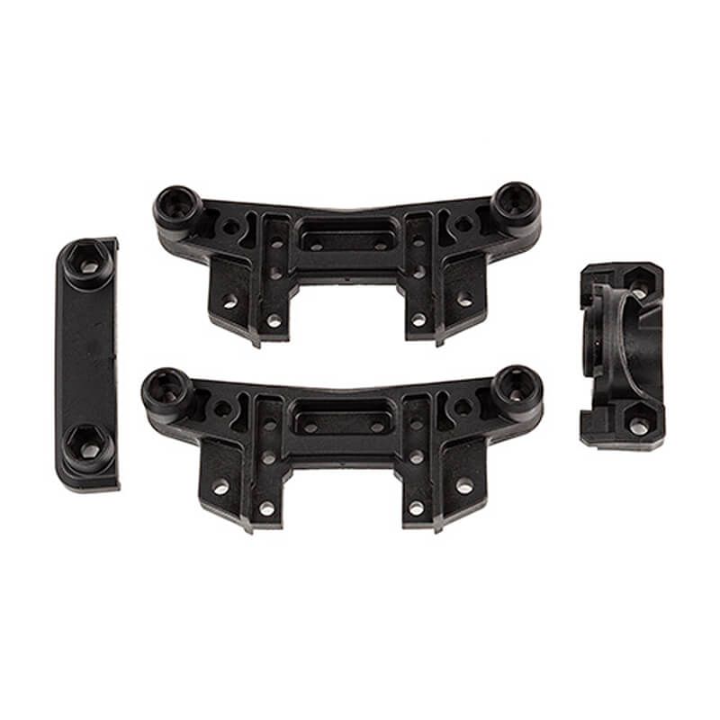 Team Associated SR7 Shock Tower/Rear Bearing Support Set (AS26014)