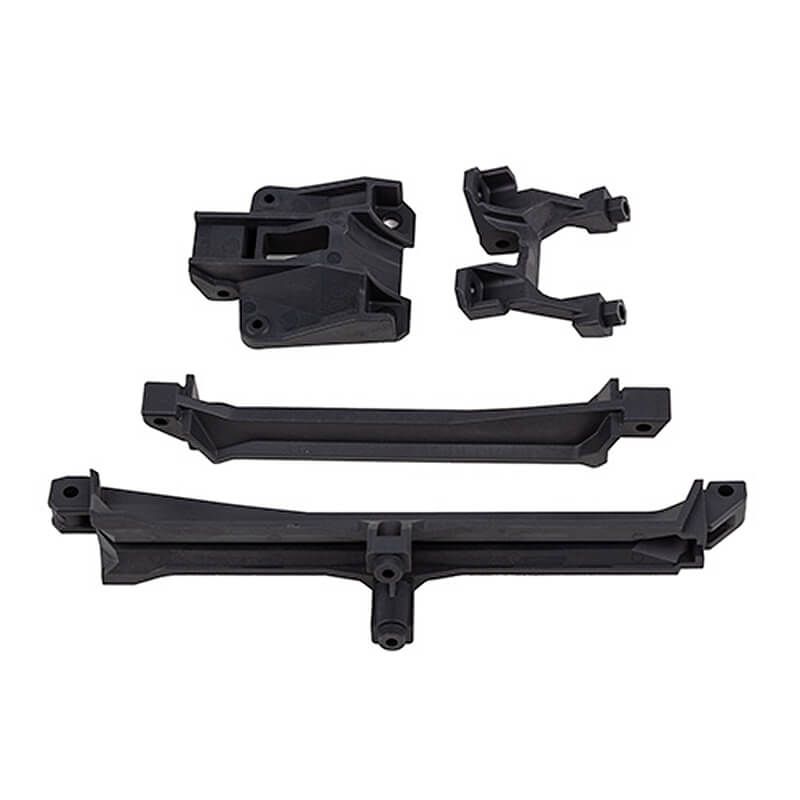 Team Associated SR7 FT Upper Chassis Brace Set Carbon (AS26076)