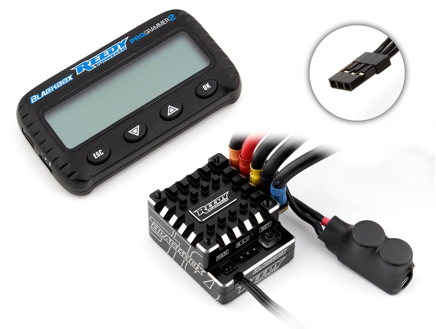 Reedy Blackbox 510R 2S Competition Esc W/Programmer2 (AS27005)