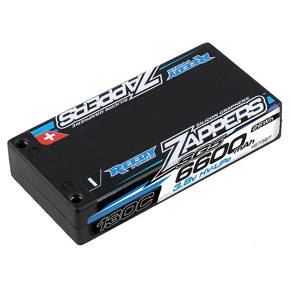 Reedy Zappers &#039;SG5&#039; 6600Mah 1S 130C 3.8V Lipo Battery (AS27387)