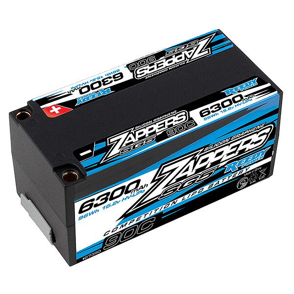 Reedy Zappers &#039;SG5&#039; 6300Mah Hv 90C 15.2V Shorty 4S Lipo Battery (AS27390)