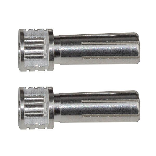 Reedy Grip Bullet Connectors Silver 5mm X 14mm (2) (AS27392)