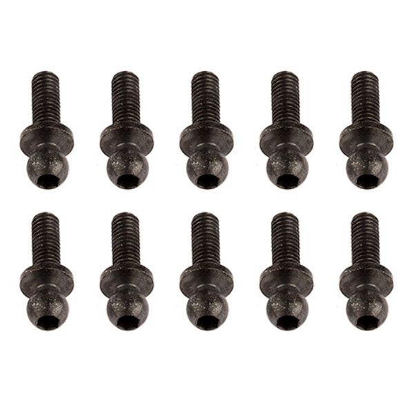 Team Associated Ballstud Short Neck 8mm (10) (TC5/6/6.2/7/7.1/7.2/10F6/12R6) (AS31281)