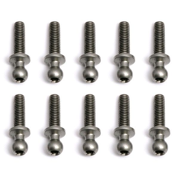 Team Associated Ballstud Long 10mm (10) (TC5/6.2/7/7.1/7.2/10F6/12R6) (AS31285)