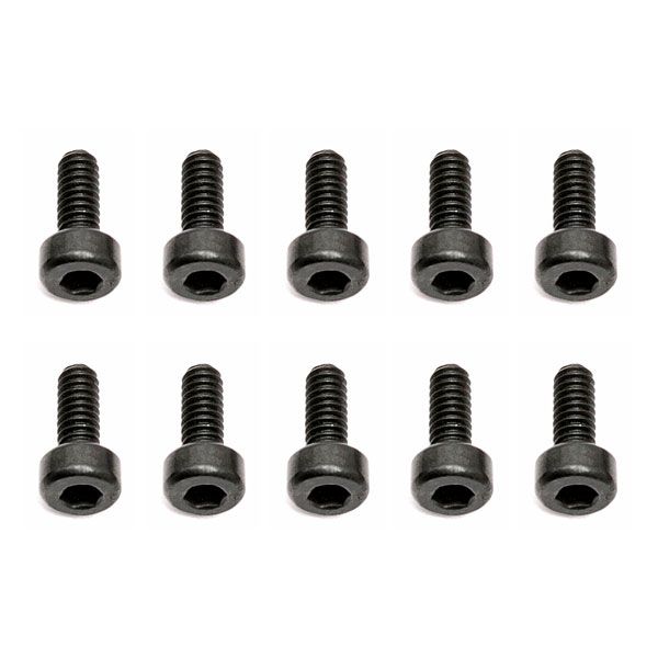 Team Associated M2 X 0.4 X 5 SHCS Screws (10) (AS31511)