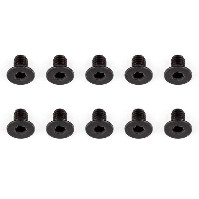 Team Associated Screws M2.5X4mm FHCS (10) (AS31518)