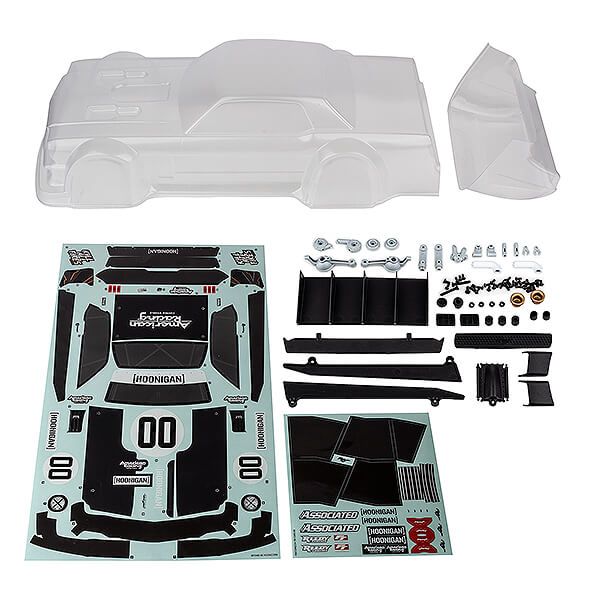 Team Associated Apex 2 Hoonicorn Body Set Clear (AS31896)