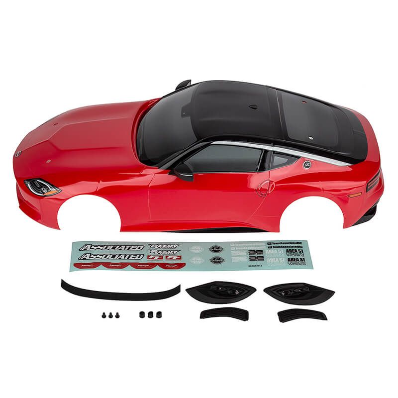 Team Associated Apex 2 Sport Nissan Z Body Set Passion Red (AS31921)