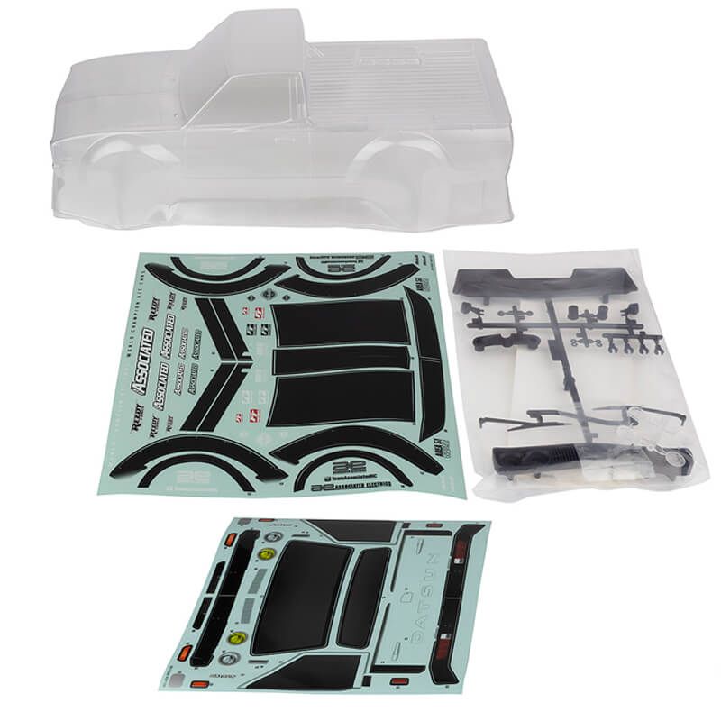 Team Associated Apex 2 Sport Datsun 620 Bodyset Clear (AS31930)