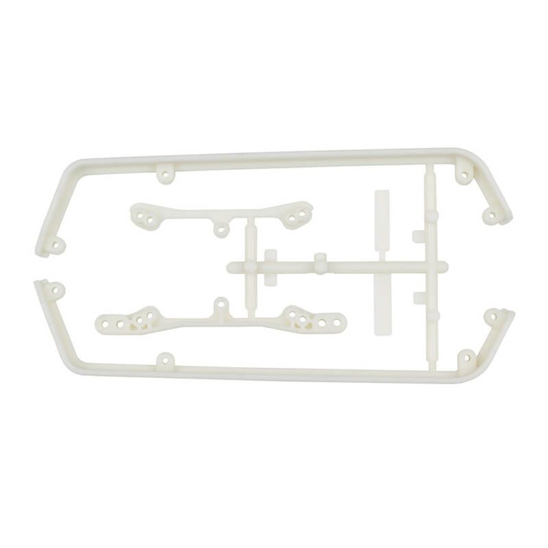 Team Associated 6X6 Side Rails And Tower Covers, Natural (AS31942)