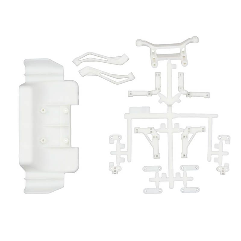 Team Associated 6X6 Diffuser Set, Natural (AS31949)