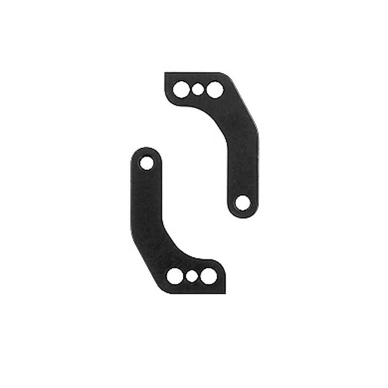 Team Associated TC8 FT Steering Block Arm Set Front +1mm (AS32020)