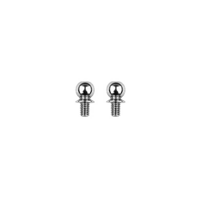 Team Associated FT Hd Titanium Ballstuds Short, 4mm (AS32095)