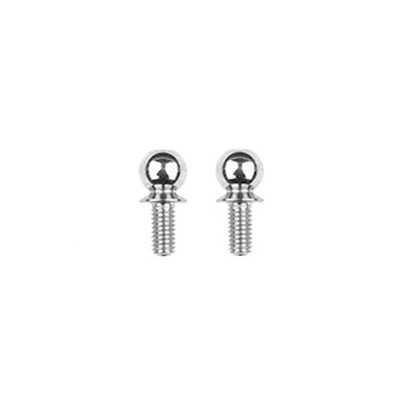 Team Associated FT Hd Titanium Ballstuds Short, 6mm (AS32096)