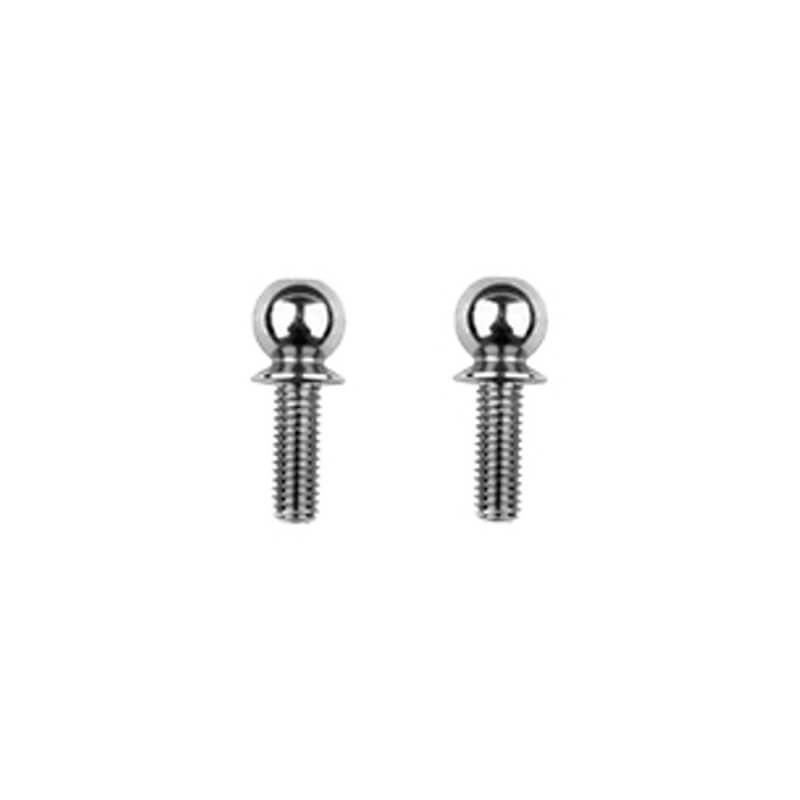 Team Associated FT Hd Titanium Ballstuds Short, 8mm (AS32097)