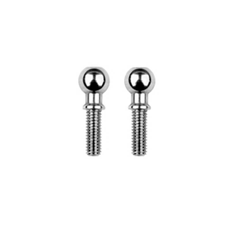 Team Associated TC8 FT Titanium Pillow Balls, 8mm (AS32102)