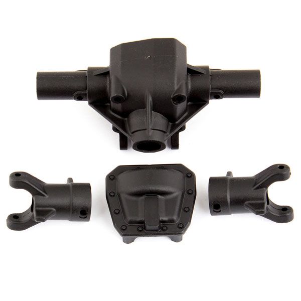 Team Associated CR12 Front Axle Housing &amp; Hubs (AS41004)