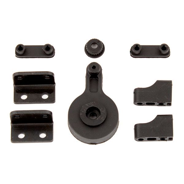 Team Associated CR12 Servo Saver &amp; Servo Mounts (AS41017)