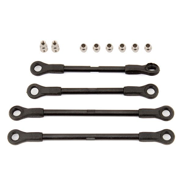 Team Associated CR12 Front Upper &amp; Lower Link Sets (AS41029)
