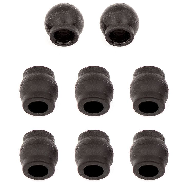Team Associated RC10F6/12R6 Suspension Arm Pivot Ball Set (AS4755)