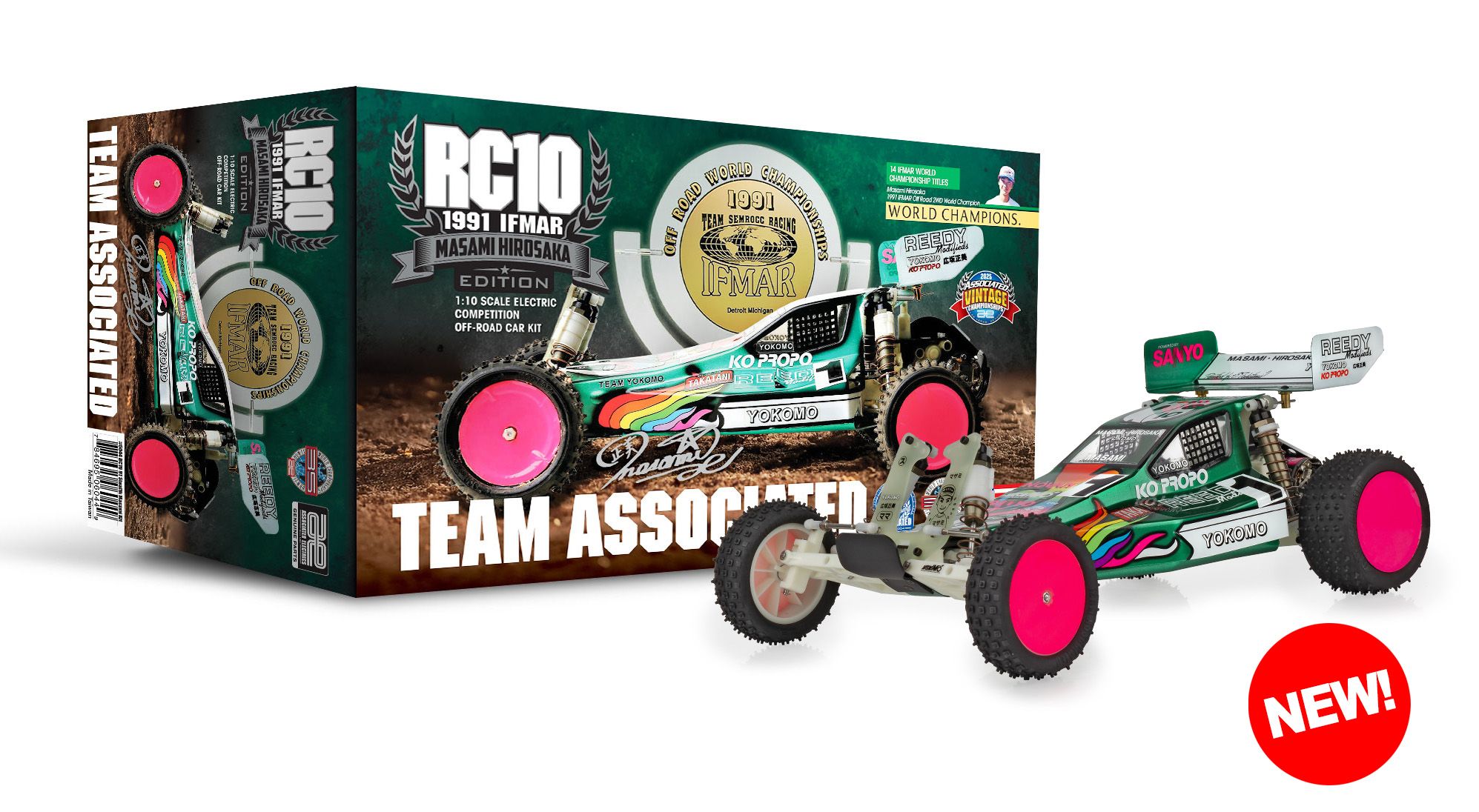 Team Associated 1991 RC10 Stealth Car Masami Edition (AS6044)
