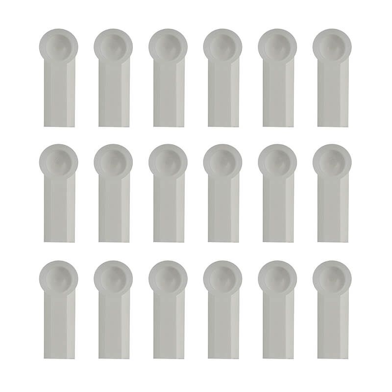 Team Associated RC10 White Ball Cups (AS6279)