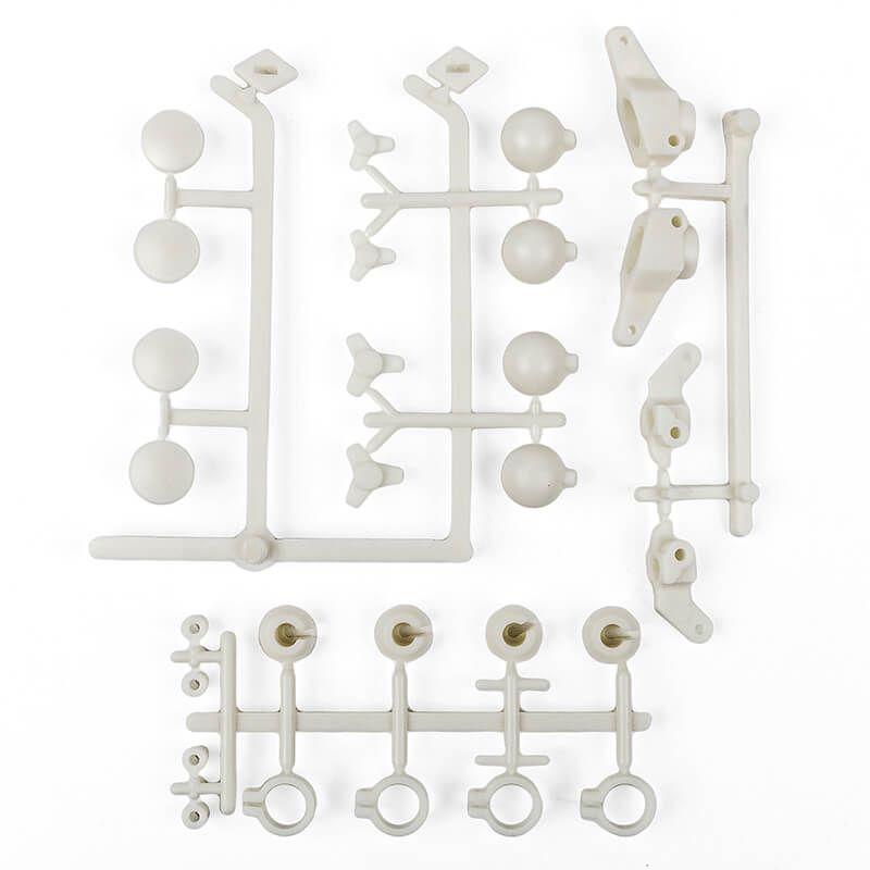 Team Associated RC10 Steering Blocks, Rear Hubs, Shock Parts (AS6639)