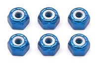 Team Associated Blue 8-32 Alum. Nuts (AS6943)