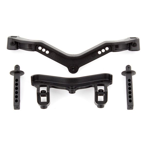 Team Associated ProSC10/Rat/ Reflex Front Body Mounts/Posts (AS71035)