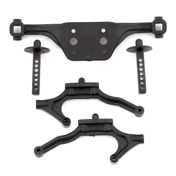 Team Associated ProSC10/Rat/ Reflex Rear Body Mounts (AS71038)